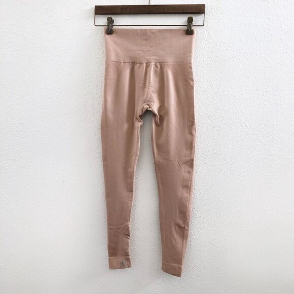 SET ACTIVE Scultpflex Ribbed Amethyst One Shoulder Bra + Leggings Size Small - Picture 8 of 13